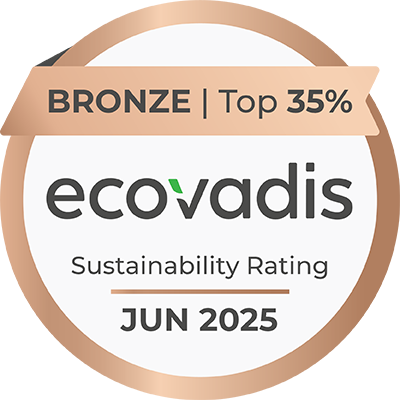 EcoVadisによるサステナビリティ評価でのブロンズメダル